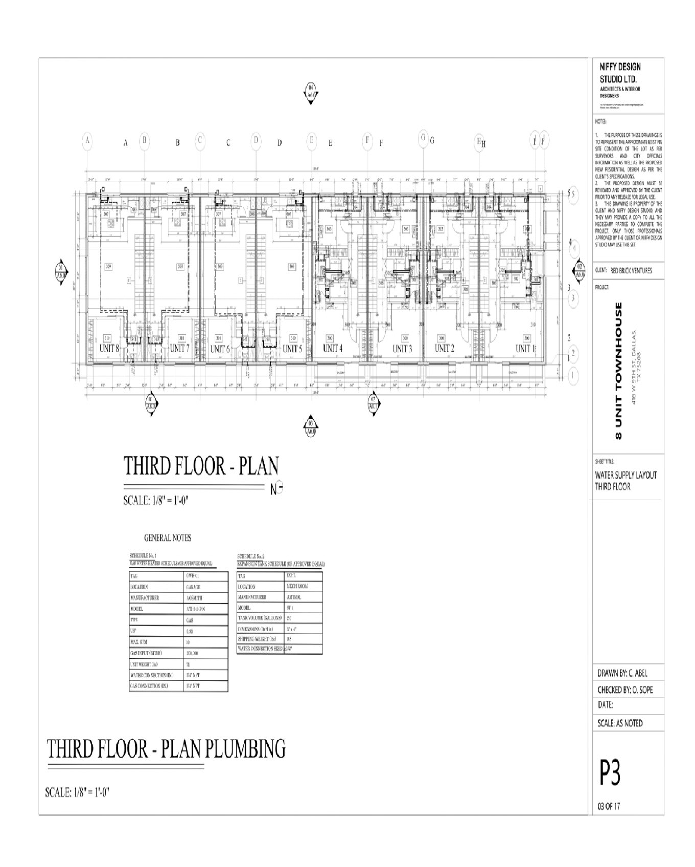 8 unit townhouse
